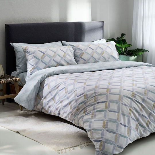 Vesta Home Bettwäsche-Set Einzel 170x270cm. Rombi Rombi-2 3Stück