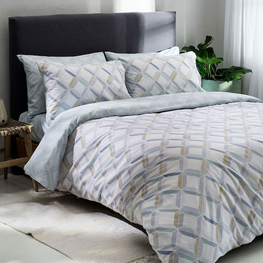 Vesta Home Bettwäsche-Set Einzel 170x270cm. Rombi Rombi-2 3Stück