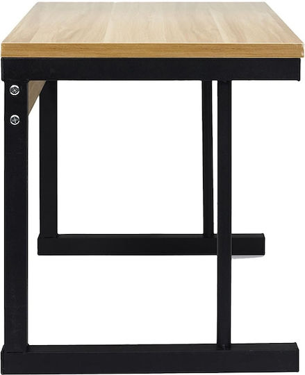 The Home Deco Factory Suport Pentru Cuptor Cu Microunde Metalic 36x35x54cm Maro