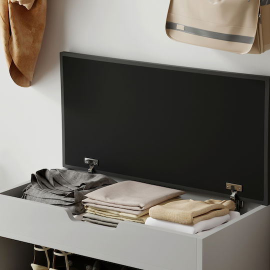 Romir Wooden Shoe Organizer Gray 60x30x44cm