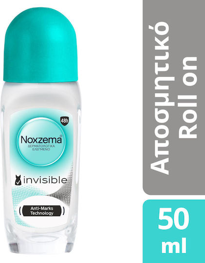 Noxzema Invisible Her Antiperspirant Αποσμητικό 48h σε Roll-On 50ml