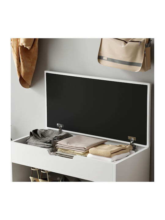 Romir Wooden Shoe Organizer White 60x30x44cm