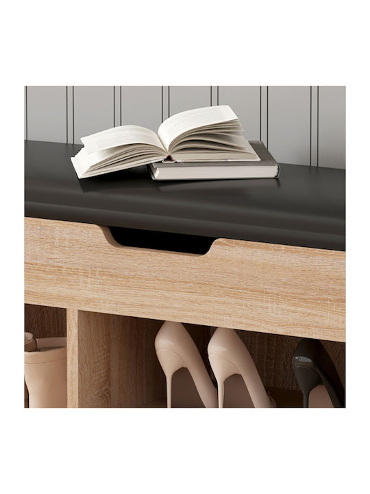 Romir Wooden Shoe Organizer Beige 100x30x44cm