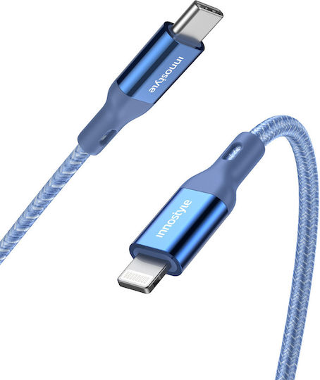 Innostyle USB-C zu Lightning Kabel Schwarz 2m (ICL150ALBLU)