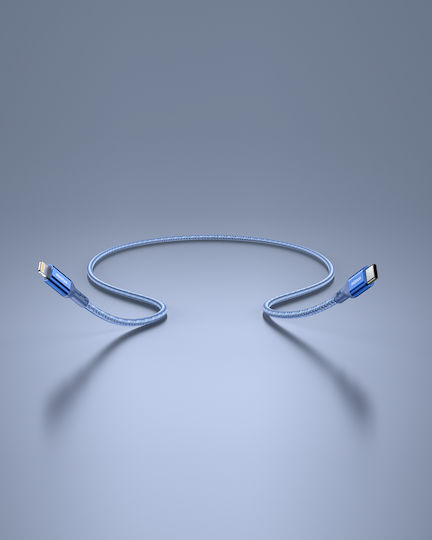 Innostyle USB-C zu Lightning Kabel Schwarz 2m (ICL150ALBLU)