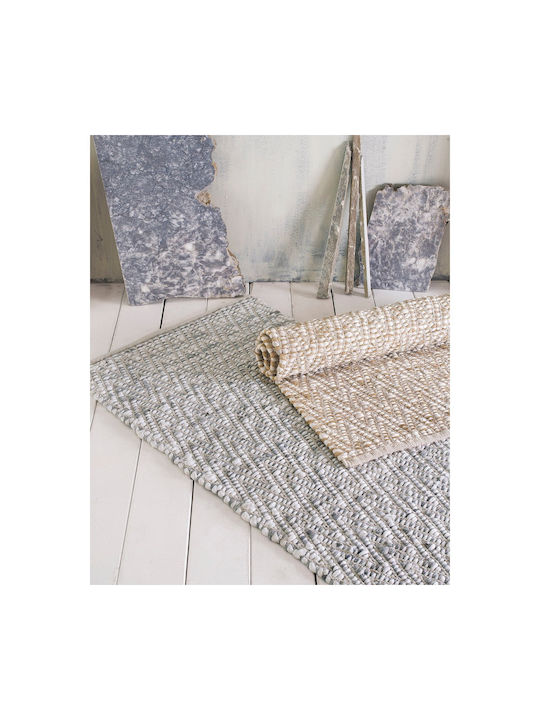 Rythmos Mandel Rug Rectangular Summer Cotton 01 Grey