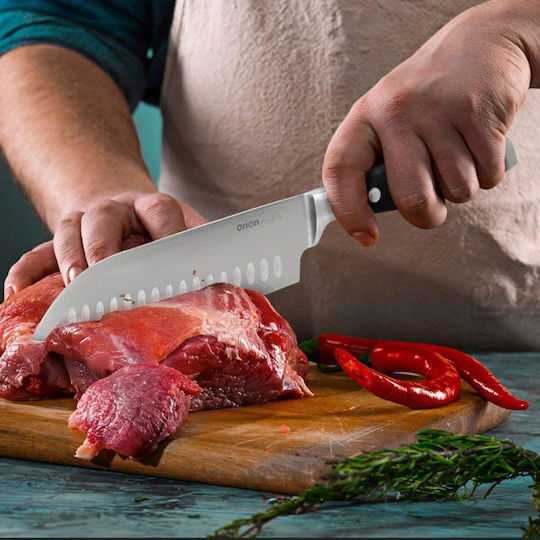 Orion Messer Santoku aus rostfreiem Stahl 18.5cm