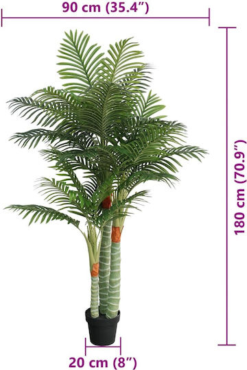 Außenbereich Palme 180cm vidaXL