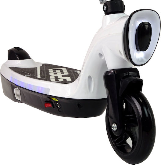 Lean Toys KL-168 Ηλεκτρικό Παιδικό Πατίνι με 11km/h Max Ταχύτητα σε Λευκό Χρώμα