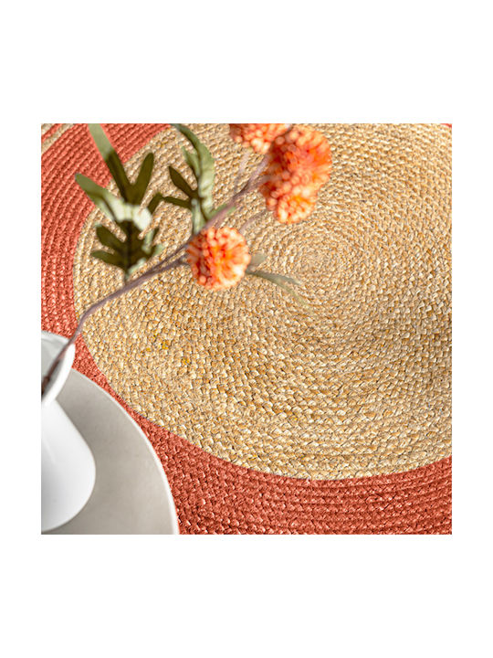 Guy Laroche Grande Rug Round Summer Coral