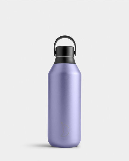 Chilly's Series 2 Thermosflasche Edelstahl BPA-frei 500ml Flieder