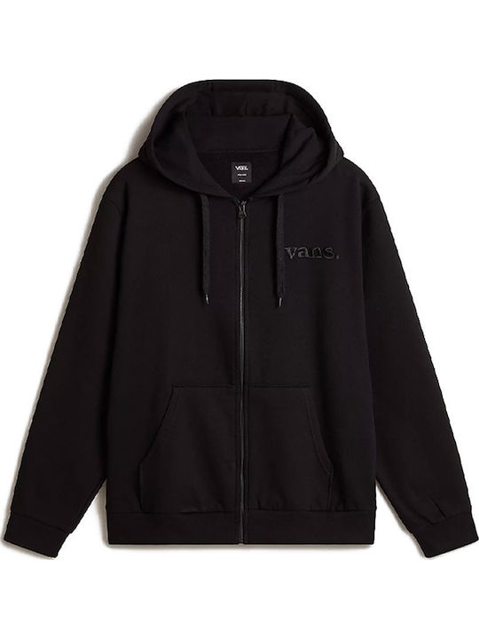 Black Hoodie Cardigan
