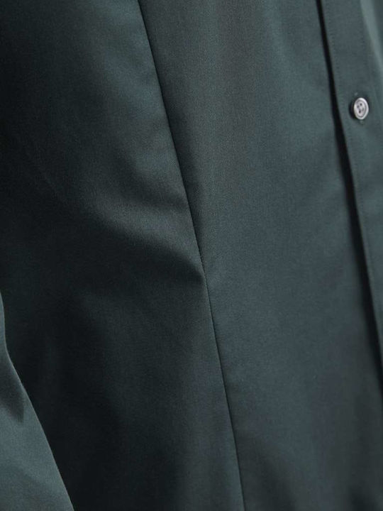 Long-sleeved Cotton Shirt Darkest Spruce