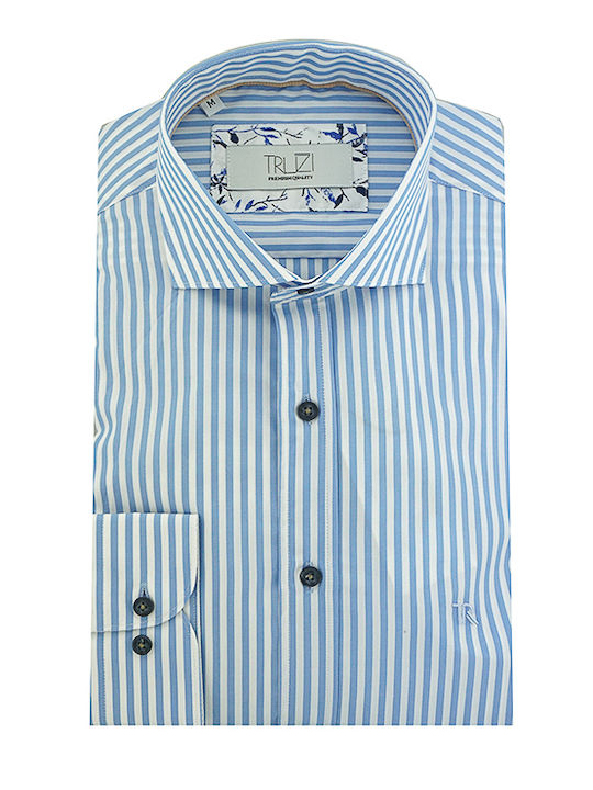 Truzzi Men's Cotton Shirt 59Ciel Regular Fit (020-3202) (100% Cotton)