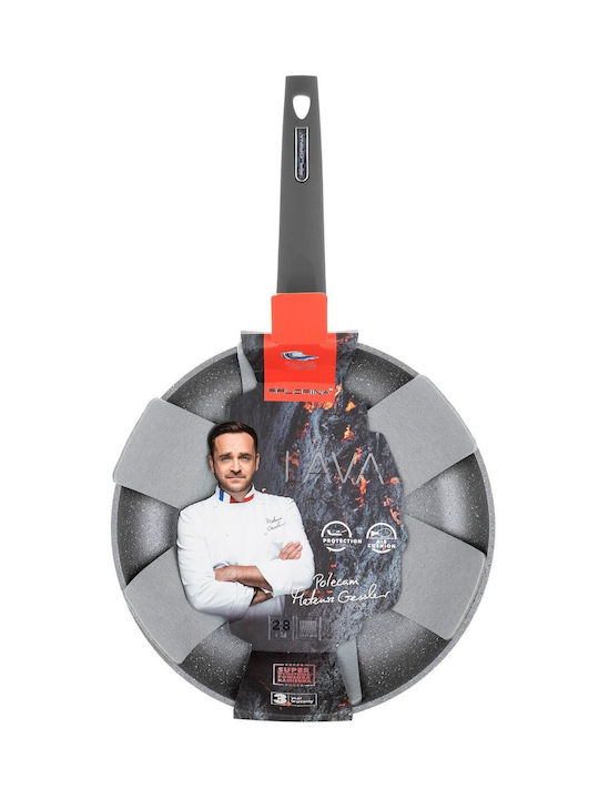 Florina Pan aus Aluminium mit Steinbeschichtung 28cm