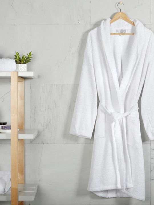 Fieldcrest Fieldcrest Ultra Soft Women's Bathrobe White 370gr/m²