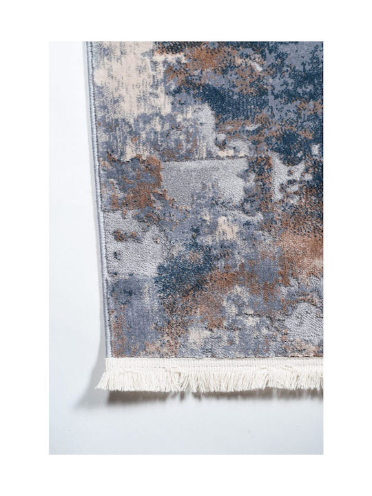 Rug Rectangular Light Blue