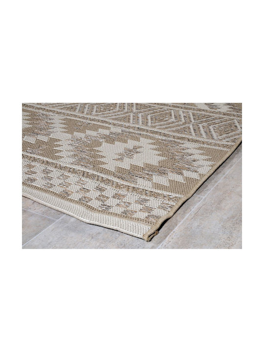 Tzikas Carpets Rug Rectangular Summer Wicker BEZ-CAFE