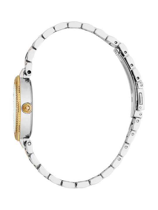 Just Cavalli Glam Watch with Gold Metal Bracelet