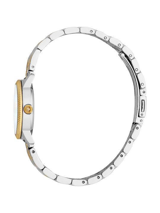 Just Cavalli Glam Uhr mit Gold Metallarmband