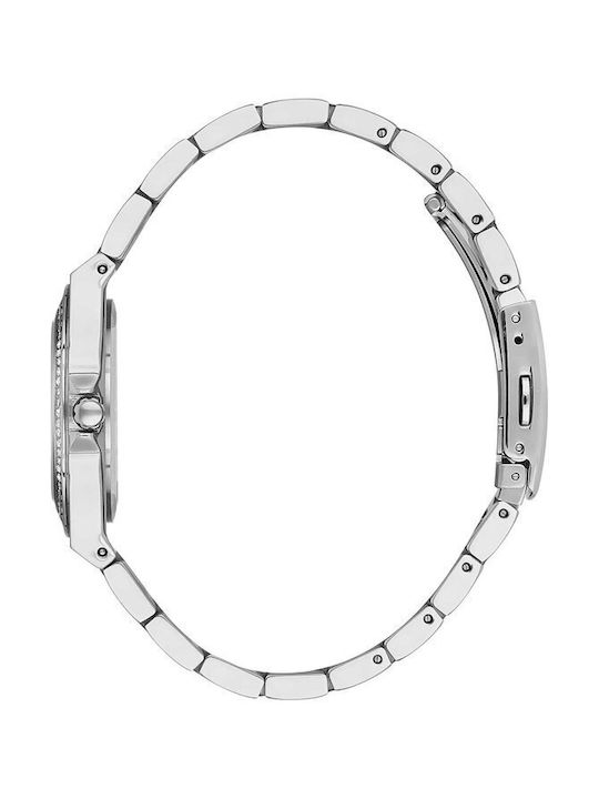 Beverly Hills Polo Club Crystals Uhr mit Gold Metallarmband