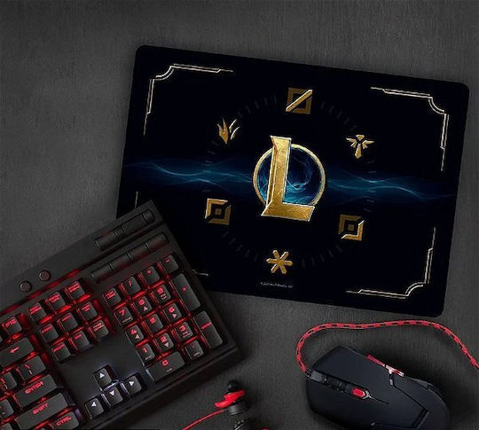 League Legends Hextech Logo Gaming Pad