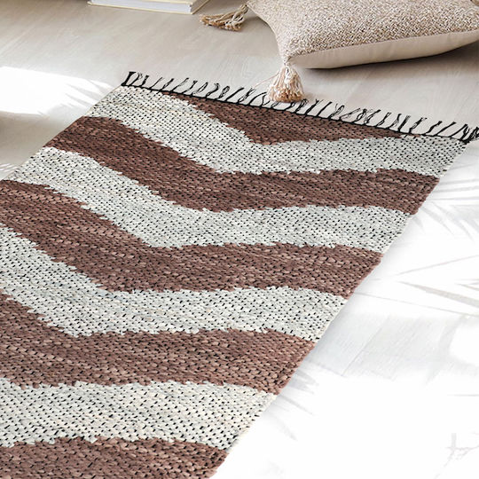 Melinen Χαλί Ορθογώνιο Καφέ 70x140cm