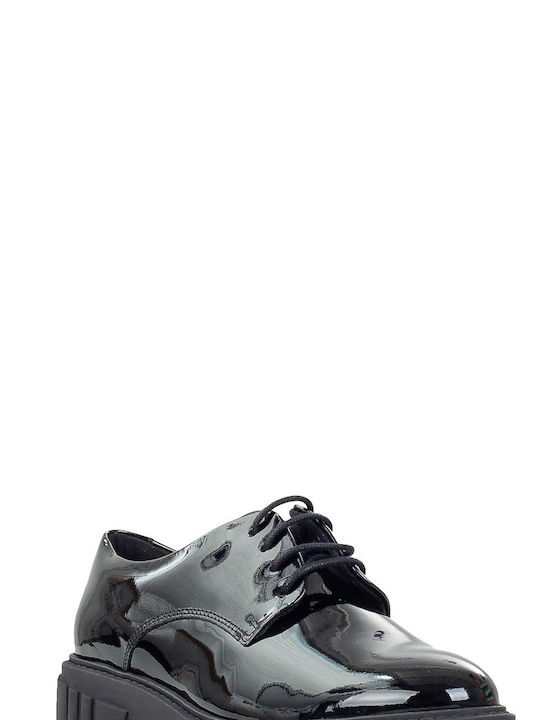 Clarks Damen Ballerinas aus Lackleder in Schwarz Farbe