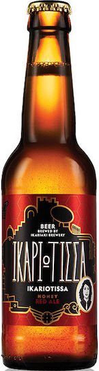 Ikariaki Zythopoiia Ikariotissa Red Ale Beer Bottle 330ml