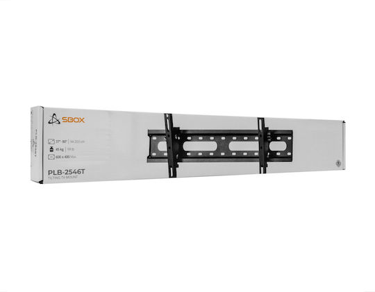Sbox PLB-2546T-2 107-01-000555 Suport TV de perete până la 80" și 45kg Negru