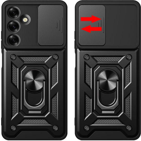 Tech-Protect Camshield Pro Back Cover Tempered Glass Black (Samsung Galaxy M35)