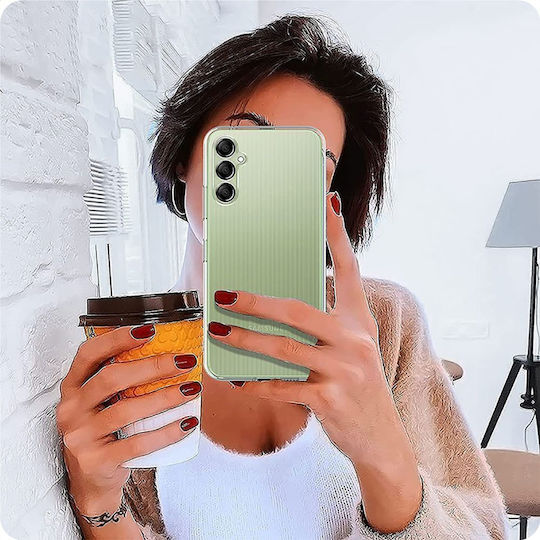 Tech-Protect FlexAir Back Cover Tempered Glass Transparent (Samsung Galaxy M35)