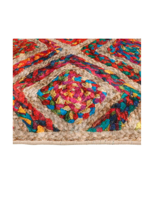 vidaXL Rug Rectangular Colorful