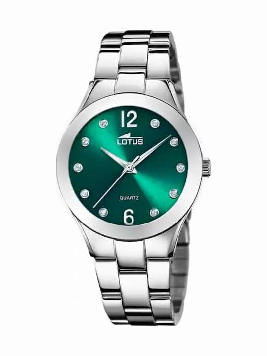 Lotus Watches Women's Watch with Silver Metal Bracelet