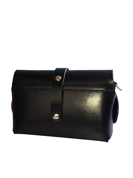 Leder Damen Handytasche Schwarz