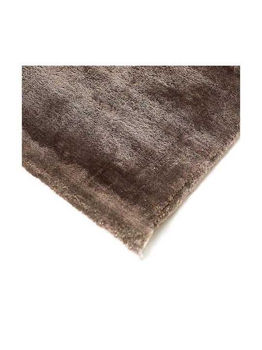 Tapicap Smooth Handmade Rug Rectangular Taupe