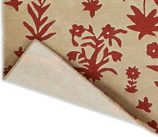 Sanderson Woodland Glade 146801 Covor Rectangular Roșcat maro
