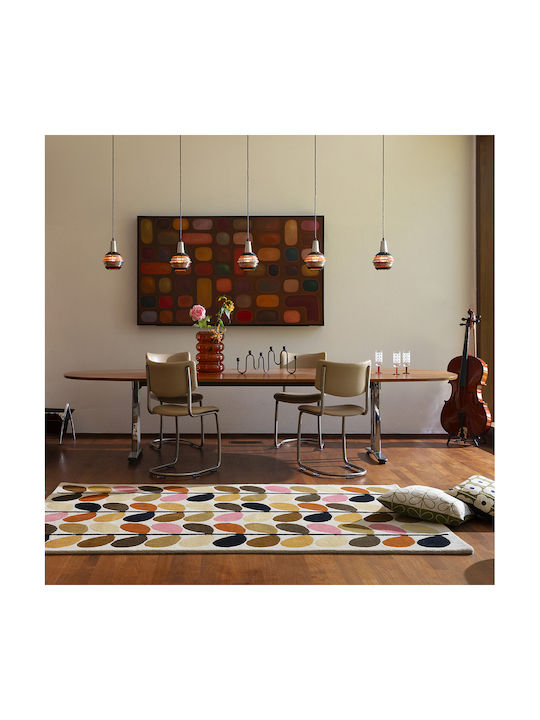 Orla Kiely Stem Handmade Rug Rectangular Wool Multi