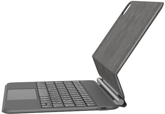 Belkin Flip Cover mit Tastatur Grau (iPad Air 2013 9,7")
