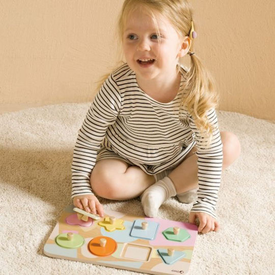 Kinder Steckpuzzle 9pcs Classic World