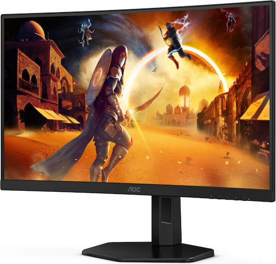AOC CQ27G4X VA HDR Curved Monitor 27" QHD 2560x1440 180Hz με Χρόνο Απόκρισης 1ms GTG