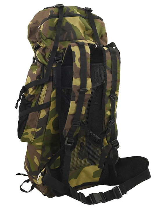 vidaXL Backpack Αδιάβροχο 60lt Πράσινο