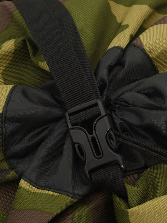 vidaXL Backpack Αδιάβροχο 60lt Πράσινο