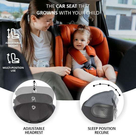 Smart Baby Coccolle Atira Καθισματάκι Αυτοκινήτου με Isofix Diamond Black 0-36 kg