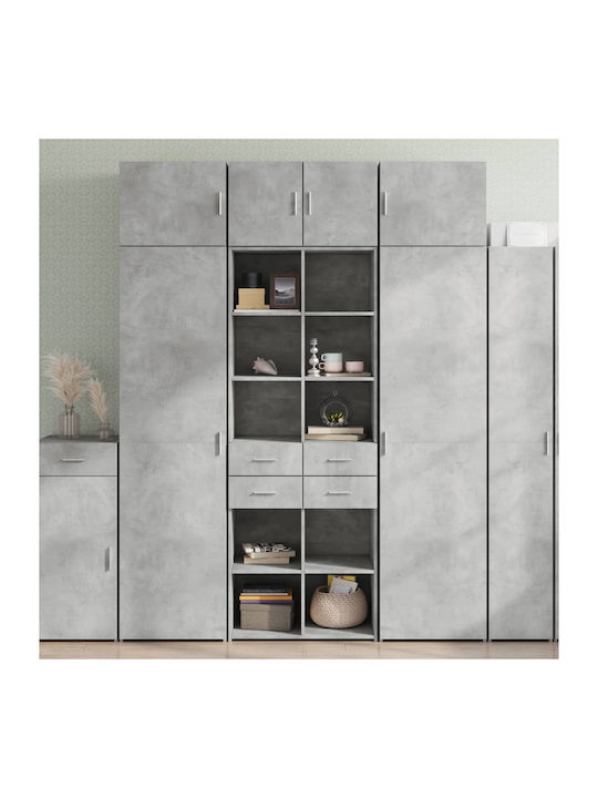 Bibliothek Gray 70x42.5x225cm
