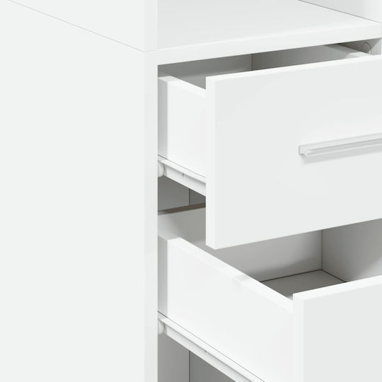 Βιβλιοθήκη Λευκή 40x42.5x225εκ.