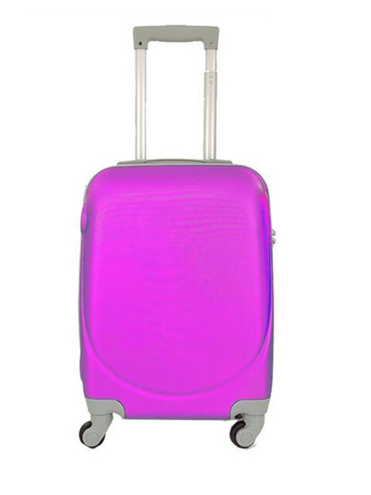 Hard Purple Suitcases With 4 Wheels Set Of 3 Pieces