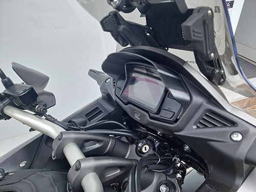 Προστατευτικό Οργάνων Μοτοσυκλέτας Honda Crossrunner Μαύρο
