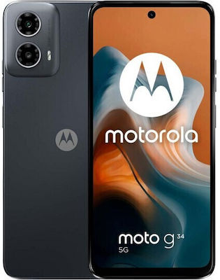 Motorola Moto G34 5G Dual SIM (8GB/256GB) Charcoal Black