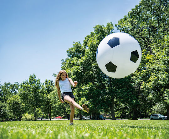 Trelines Jumbo Ball Детска Топка Футбол Бял 76см.